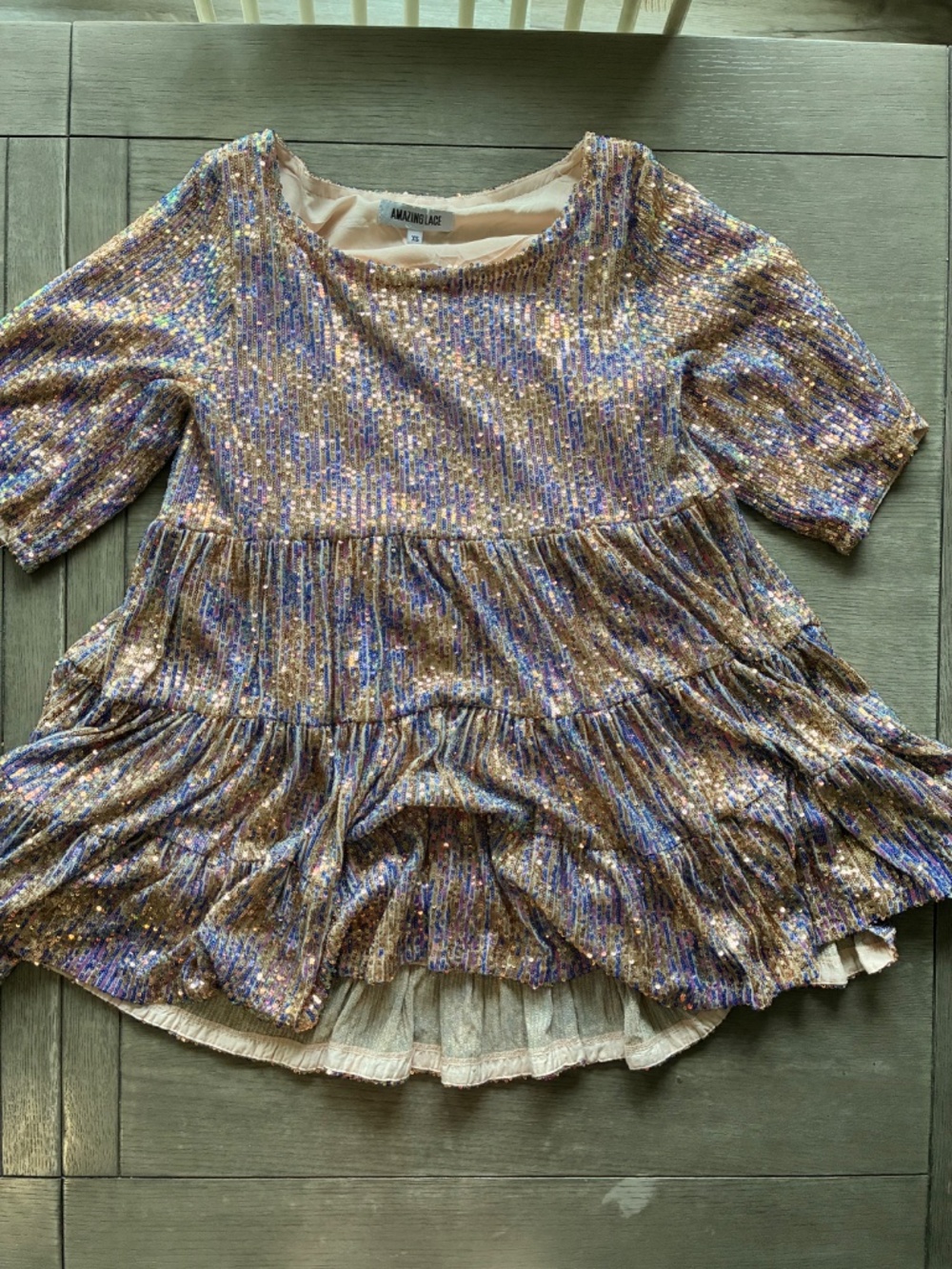 Amazing Lace Hoco Dress - Picture 2 of 2